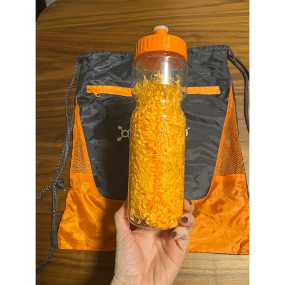 Orangetheory OTF drawstring bag and water bottle combo - Picture 3 of 3